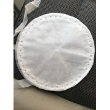 Респіратор Пелюстка проста кругла марлева марля флізелін