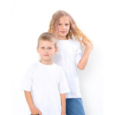 Футболка дитяча біла від 1 року до 15 років Преміум якість Service Odyag 100% бавовна