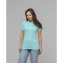 Футболка PREMIUM поло жіноча Ментол світлий Service Odyag мікролакоста 