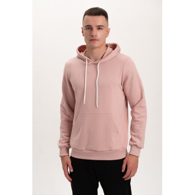 Худі PREMIUM на флісі утеплений Рожевого кольору трьохнитка унісекс Service Odyag 360 грам 