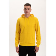 Худі PREMIUM на флісі утеплений Жовтого кольору трьохнитка унісекс Service Odyag 360 грам 