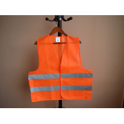 Жилет високої щільності сигнальний Service Odyag зі світловідбивними елементами