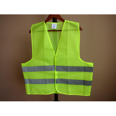 Робочий щільний жилет Service Odyag зі світловідбивними елементами в жовтому кольорі