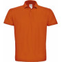 Футболка поло теніска Service Odyag трикотажна тканина лакоста колір помаранчевий LUX USA