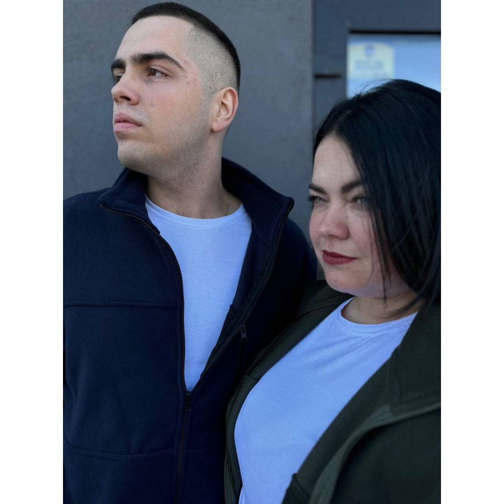 Кофта флісова високої щільності Premium чоловіча жіноча чоловіча