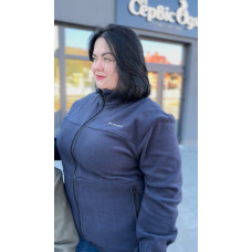 Кофта флісова високої щільності Premium з написом вишивка