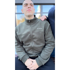 Кофта флісова  Premium високої щільності 300 грам з написом вишивка