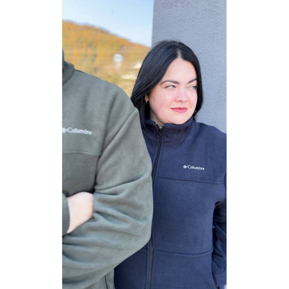 Кофта флісова високої щільності Premium з написом вишивка