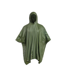 Плащ намет захисний HAKI PROOF WATER колір хакі чорний на кнопках