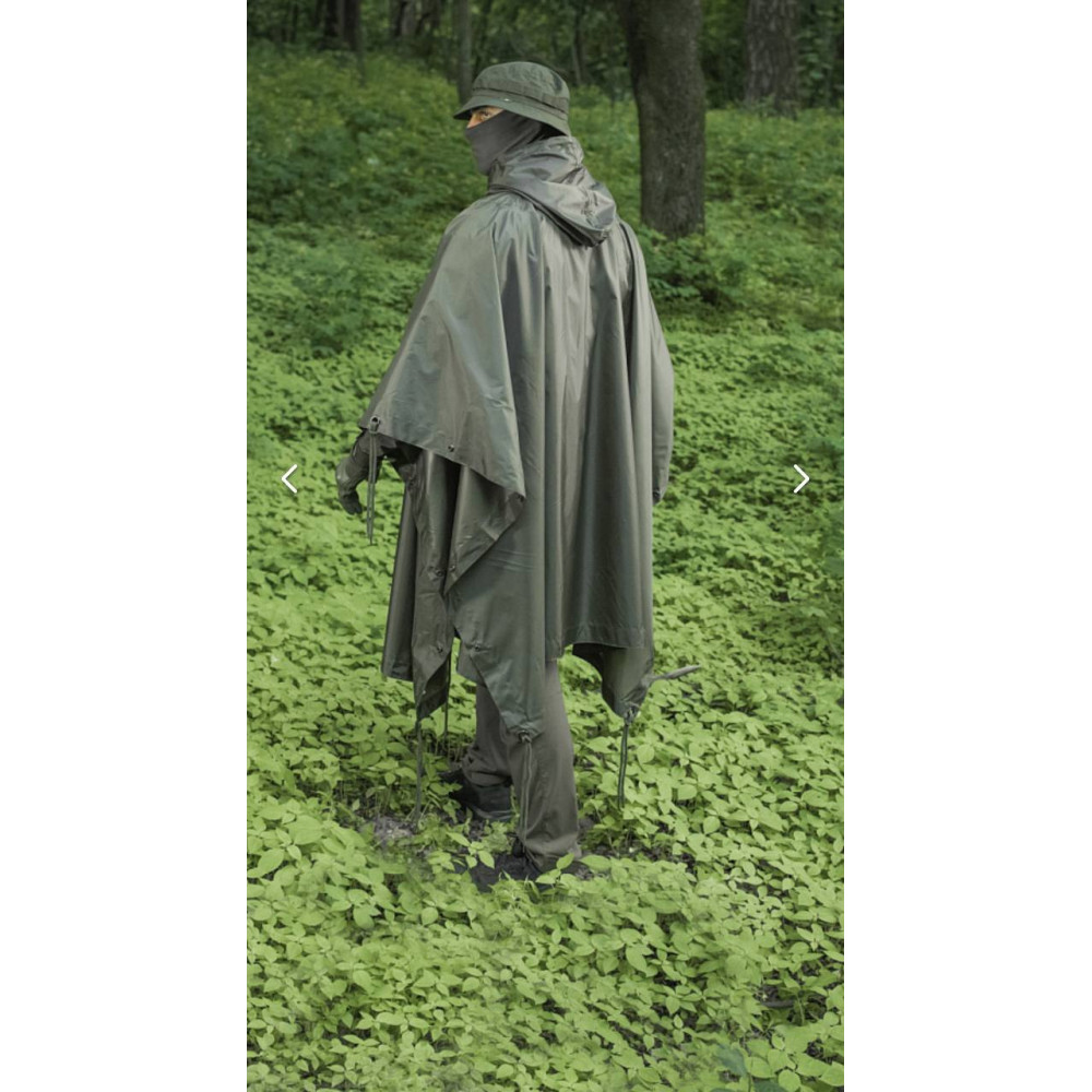 Плащ намет пончо Olive