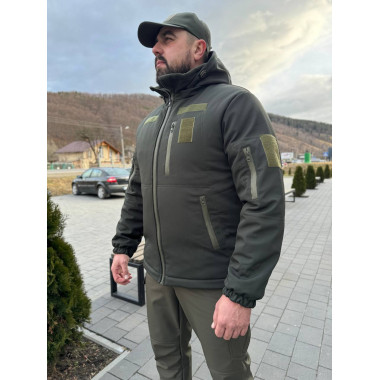 Куртка бушлат зима синтепон Service Odyag підклад омніхіт Omni-Heat до -30 градусів