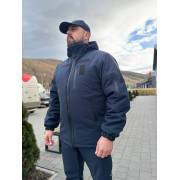 Куртка бушлат зима софтшелл Service Odyag синтепон та омні хіт Omni-Heat до -30 градусів