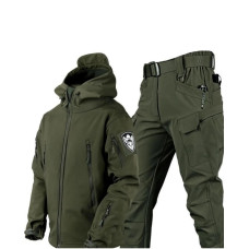 Костюм Softshell софтшел на флісі олива хакі чорний койот