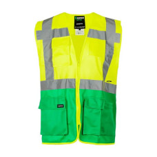 Сигнальний робочий жилет високої щільності Service Odyag з СВП стрічками