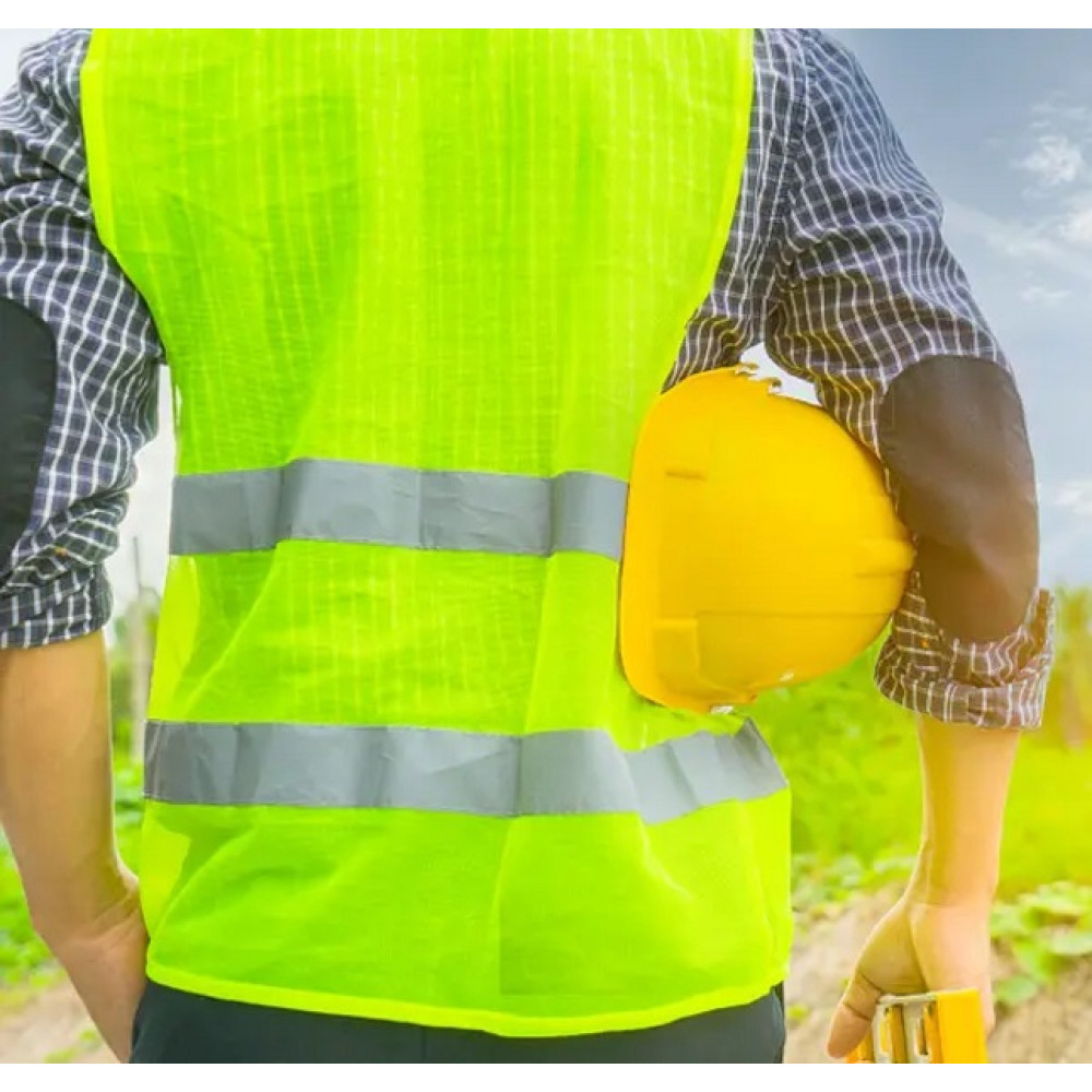 Сигнальний робочий жилет Service Odyag зі світловідбивними елементами