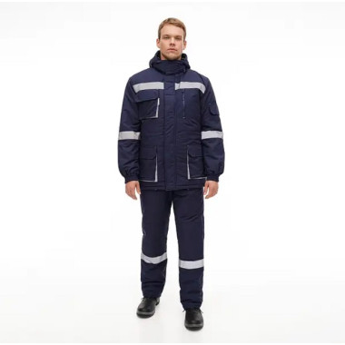 Куртка утеплена Service Odyag (флісова підкладка) з капюшоном