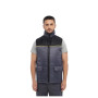 Жилет утеплений Service Odyag синтепон і на флісі графіт сірий