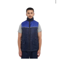 Жилет утеплений Service Odyag синтепон і на флісі графіт сірий