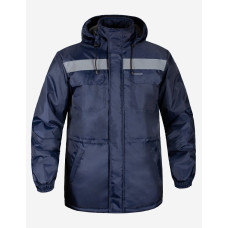 Куртка утеплена Service Odyag EXPERT з капюшоном синій