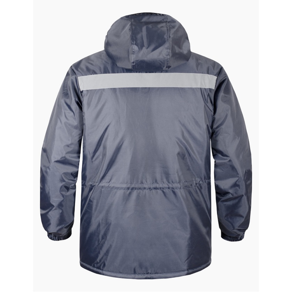 Куртка утеплена Service Odyag EXPERT з капюшоном сірий