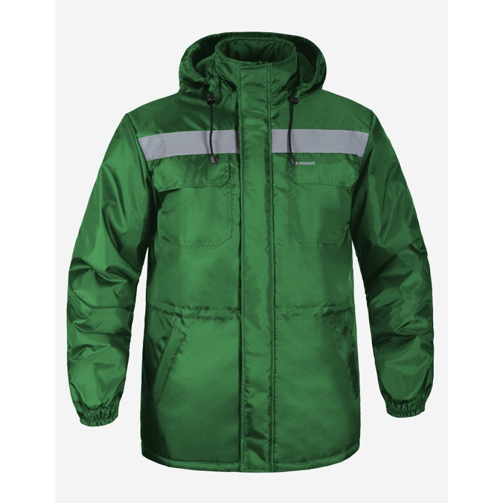 Куртка утеплена Service Odyag EXPERT з капюшоном зелений