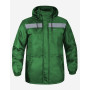 Куртка утеплена Service Odyag EXPERT з капюшоном зелений