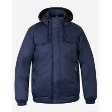 Куртка утеплена Service Odyag WOOLF з капюшоном синя