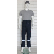 Штани робочі весна літо осінь КОМФОРТ СТРОНГ синій чорний