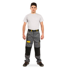 Штани робочі весна літо осінь ЕКСПЕРТ сіро-чорні салатові
