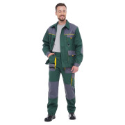 Куртка робоча весна літо осінь ГЕКОН зелений трава сірий