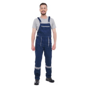Напівкомбінезон робочий весна літо осінь TESLA синій