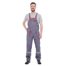 Напівкомбінезон робочий весна літо осінь CARBON сірий графіт