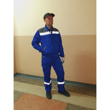 Костюм робочий куртка та штани GRAND тканина Саржа