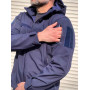 Куртка софтшелл SoftShell DARK BLUE синя вітро вологозахисна на флісі