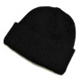 Шапка захисна в'язана акрил подвійна з відворотом