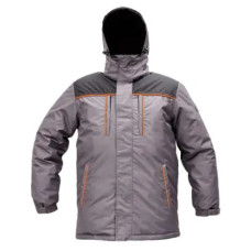 Куртка робоча Service Odyag утеплена GREY GRAM 3000 сіра 2