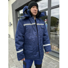Куртка зимова Service Odyag на синтепоні з СВП смугою VEKTOR
