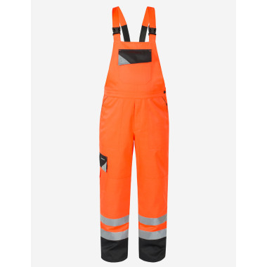 Напівкомбінезон сигнальний FLASH оранжево-чорний Service Odyag