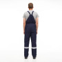 Напівкомбінезон Service Odyag утеплений темно-синій зі світловідбивними стрічками