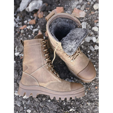 Берци зимові на хутрі Service Odyag Kiborg койот