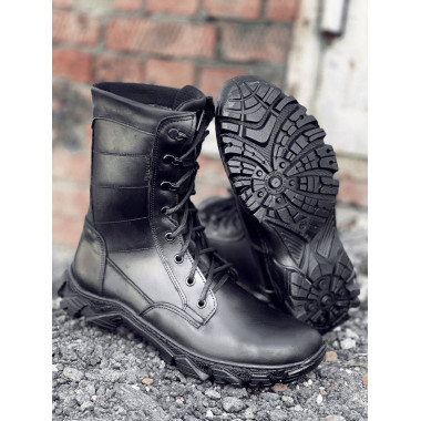 Берци зимові Service Odyag EVOLUTION (ГЛАДКА ШКІРА) чорні