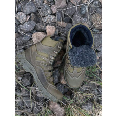 Черевики зимові Service Odyag берци шкіряні Памір олива