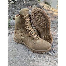 Черевики зимові Service Odyag берци шкіряні (з напиленням) койот Памір