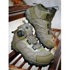 Черевики Esdy Service Odyag на автозав'язці мембрана колір Койот Олива