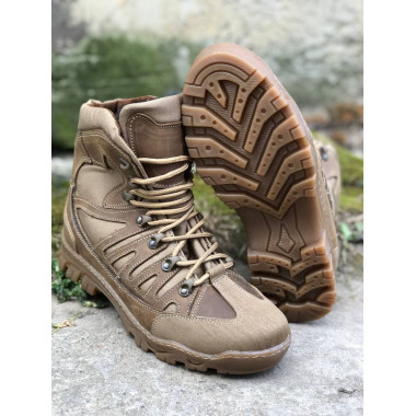 Зимові черевики шкіра Варвар Service Odyag колір койот хутро