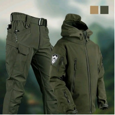 Костюм Softshell на флісі олива хакі чорний койот якість Китайська