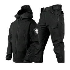 Костюм Softshell на флісі олива хакі чорний койот Китайський