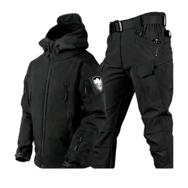 Костюм Softshell на флісі олива хакі чорний койот Китайський