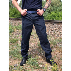 Штани Service Odyag класичні синього кольору для ДСНС