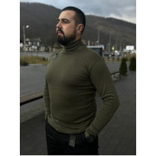 Гольф утеплений Service Odyag трикотаж синій хакі чорний